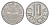 Австрия 10 грошей 1962 KM 2878 алюминий 4576-1029