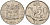 ЮАР 50 центов 1984 Зантедеския Эллиота (калла), герб KM 87 никель  UNC  4599-446