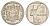 ЮАР 2 ранда 1995 KM 139 медь плакированная никелем 4597-355