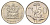 ЮАР 50 центов 1971 Зантедеския Эллиота (калла), герб KM 87 никель UNC 4671-1034