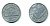 ФРАНЦИЯ 1 ФРАНК 1944 С, ТИП LEGERE, ПРАВИТЕЛЬСТВО ВИШИ KM 902.2, LE FRANC 223.7 алюминий 84-442