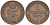 Мекленбург-Шверин 1 пфенниг 1872 В, Фридрих Франц II (1842-1883) KM 315 (С102), AKS 50, J.60 медь 112-1223