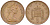 Великобритания 1 пенни 1974 Елизавета II (1952-2022) KM 915, Spink 4237 (B1) бронза 217-327