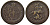 Россия деньга 1765 Екатерина II (1762-1769), Екатеринбургский монетный двор, вес 5,09 гр., новодел, 3 рубля по Трапезникову Биткин Н741 (R2) медь aUNC 10-016-65