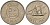 Кувейт 50 филсов 1962 AH 1382, парусник KM 13 медно-никель 4597-1226