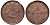 КИТАЙ 10 КЭШЕЙ 1906 ПРОВИНЦИЯ ХУПЕК медь 189-413