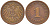 ГЕРМАНИЯ 1 ПФЕННИГ 1904 E KM 10, J. 10, Weege 2 медь 211-324