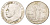 Италия КОПИЯ 5 лир 1911 50 лет Королевству KM 53 серебро 413-824