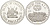Уганда 5000 шиллингов 1995 50 лет FAO, гроздь бананов KM 128 серебро PROOF 02-263-45