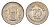 Индия 25 пайс 1986 KM 49.1 медно-никель UNC 4674-1214