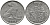 БЕЛЬГИЯ 1 ФРАНК 1939 BELGIE-BELGIQUE KM 120 никель 4384-936