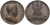 Набор бронзовых французских медалей и медальонов 1810 года. Оригинальный комплект. 0-0-00