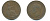 Великобритания 1 пенни 1939 Георг VI (1936-1952) KM 845, Spink 4114 бронза 89-143