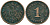 Германия 1 пфенниг 1897 KM 10, J. 10, Weege 2 медь 4608-252