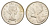 Канада 25 центов 1959 Елизавета II (1952-2022), олень KM 52 серебро 73-1645