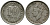 Британская Малайя 10 центов 1948 Георг VI (1937-1952) KM 8 медно-никель 4549-629