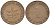 ФРГ 1 ПФЕННИГ 1950 F KM 105, J. 380 сталь плакированная медью 116-351