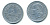 Франция 5 франков 1945 KM 888b.1, Le Franc 339.3 алюминий 59-1011
