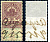 Россия гербовая марка 5 копеек ND (1905-1917) фискальная марка     почтовое гашение 8707-1-3-1