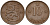 Финляндия 10 пенни 1924 республика (1918-1962) KM 24 медь 46-1031