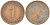 Германия 1 рентенпфенниг 1924 A KM 30, J. 306, Weege 1 бронза 211-565