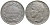 Бельгия 5 франков 1849 Леопольд I (1831-1865), в венке KM 3.2 серебро 74-1031