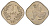 Бирма (Мьянма) 2 пе 1951 KM 29 медно-никель UNC 1521-341