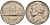 США 5 центов 1963 Джеферсон КМ А192 медно-никель 4573-141