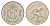 Люксембург 1 франк 1964 Шарлотта (1918-1964), сталевар KM 46.2 медно-никель 4643-533