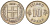 Исландия 10 эйре 1969 KM 10 медно-никель UNC 66-269