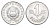 Венгрия 1 форинт 1989 BP KM 575 алюминий UNC 4668-431