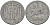 Испания 10 сентимо 1941 Франсиско Франко (1939 - 1975) KM 766 алюминий 4155-223