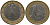 Германия 1 евро 2002 D KM 213 биметалл 4573-1045