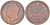 Италия 10 чентезимо 1867 OM, Виктор Эммануил II (1861-1878) KM 11.5 медь 4526-922