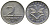 ВЕНГРИЯ 2 ФОРИНТА 1995 ВР KM 693 медно-никель 176-636