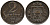 ЛАТВИЯ 2 САНТИМА 1926 ПЕРВАЯ РЕСПУБЛИКА (1918-1939) KM 2 бронза 100-1225