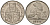 Бельгия 1 франк 1939 Belgie - Belgique KM 120 никель 217-541
