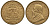 ЮАР 1 ФУНТ 1898 ZAR KM 10.2 золото 00-000-00