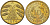 Германия 10 рентенпфеннигов 1924 А J. 309, KM 33 алюминиевая бронза PROOF 00-817-12