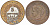 ФРАНЦИЯ 5 САНТИМОВ 1884 А, ТРЕТЬЯ РЕСПУБЛИКА (1871-1940) KM 821.1, LE FRANC 118.27 бронза 108-634