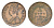 Британская Индия 1/12 анна 1876 Виктория (1837-1901) KM 465 медь    1528-1442