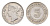 Стрейтс-Сетлментс (Стрейтс Сетлментс) 5 центов 1901 Виктория (1837-1901) KM 10 серебро 1518-222