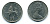 Великобритания 10 пенсов 1974 Елизавета II (1952-2022) KM 912, Spink 4231 (F1) медно-никель  4110-1334