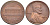 США 1 ЦЕНТ 1964 D, ЛИНКОЛЬН KM 201 медь цинк 105-1057