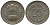Индия 25 пайс 1973 ромб - Бомбей KM 49.1 медно-никель 4189-712