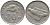 Малайзия 10 сенов 2002 цветок KM 51 медно-никель 4396-338