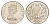 Остров Мэн 10 пенсов 1983 PM, Елизавета II (1952-2022) KM 62 медно-никель aUNC 4654-712