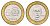 Доминикана (Доминиканская Республика) 5 песо 2002 KM 89 биметалл aUNC 4695-1225