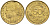 ФРАНЦИЯ 50 САНТИМОВ 1932 ТИП MORLON, OPEN 9, БЕЗ ЯГОДЫ KM 894.1, LE FRANC 192.7 алюминиевая бронза 44-732