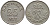 Дания 25 эре 1950 N,S, Фредерик IX (1947-1972) KM 842.1 медно-никель 4398-931